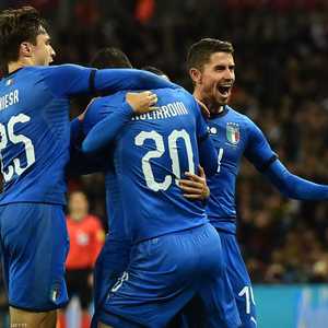 إيطاليا حافظت على سجل مثالي في التصفيات