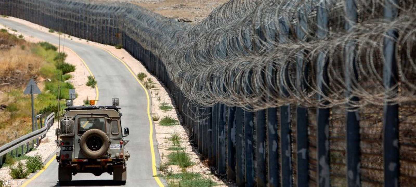 جانب من الحدود السورية الإسرائيلية