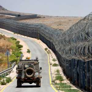 جانب من الحدود السورية الإسرائيلية