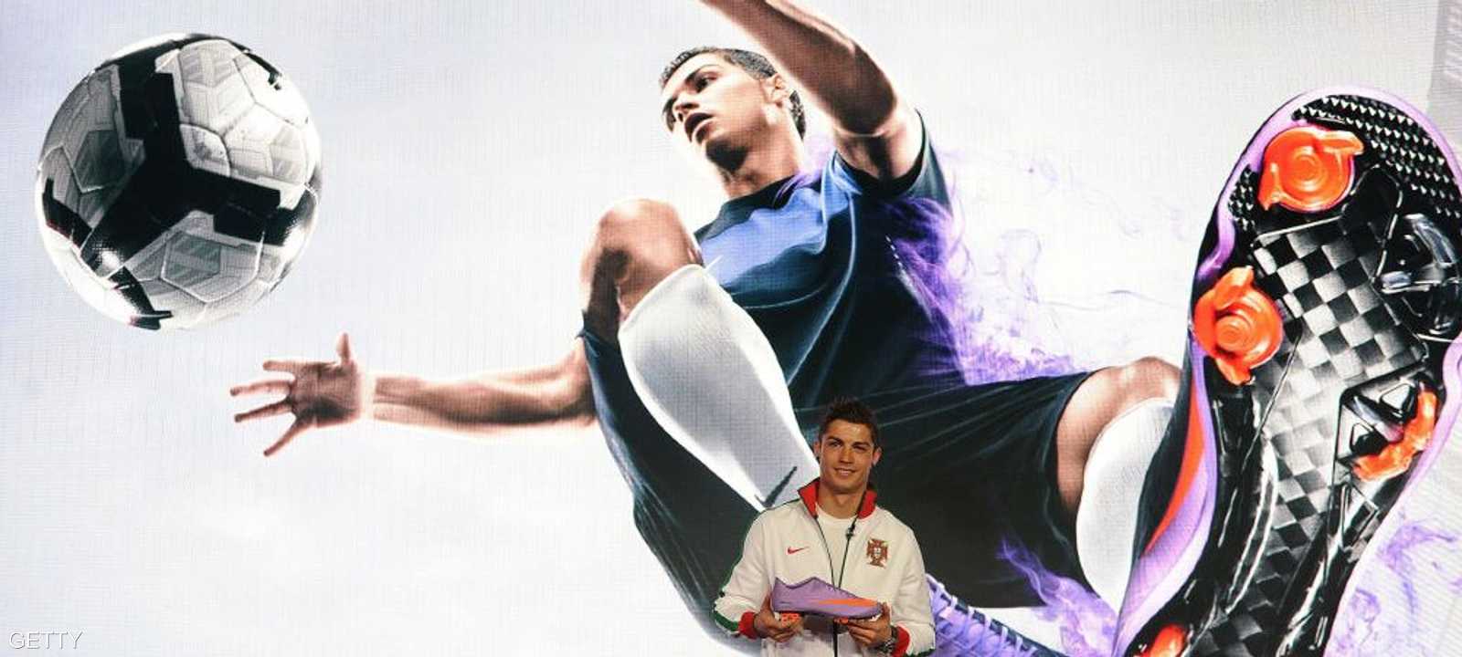 رونالدو نجم نايكي الأول