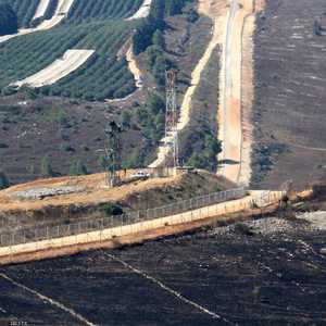 جانب من الحدود اللبنانية الإسرائيلية