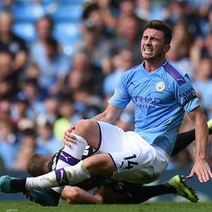 لحظة إصابة لابورت أمام برايتون