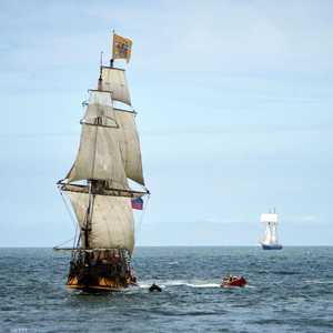 سفينة تماثل نظيراتها بالقرن السابع عشر