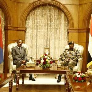 عبد الفتاح البرهان وأسياس أفورقي