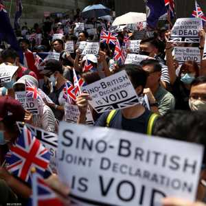 مظاهرات بالآلاف وسط هونغ كونغ