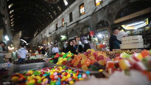 سوق في دمشق
