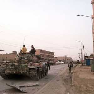 مسلحون في مدينة البوكمال السورية - أرشيفية