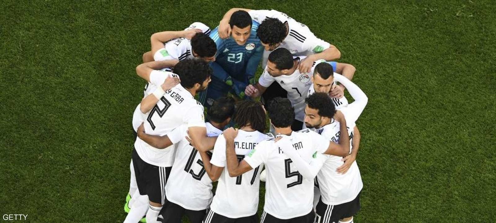 صورة أرشيفية للمنتخب المصري