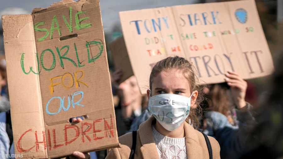 أُطلق على المظاهرات "الإضراب العالمي من أجل المناخ"
