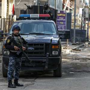 صورة أرشيفية لعنصر أمن عراقي