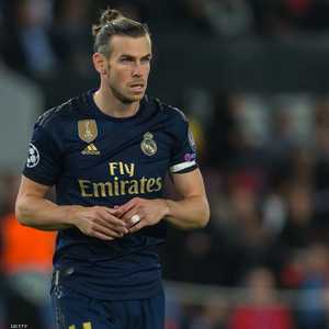 النجم الويلزي غاريث بيل لاعب ريال مدريد الإسباني