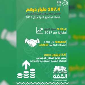 العلاقات الاقتصادية بين الإمارات والسعودية تشهد قفزة