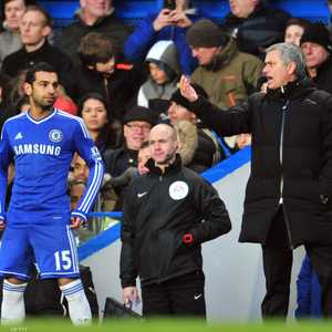 مورينيو وصلاح عملا معا في تشلسي عام 2014