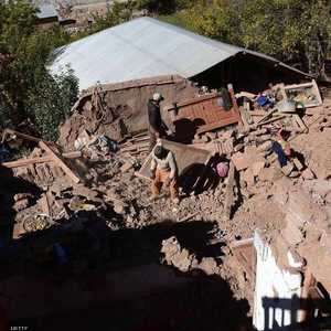 آثار زلزال سابق ضرب باكستان - أرشيف.