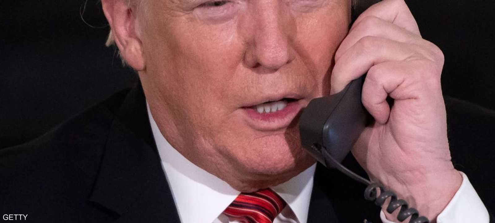 ترامب اعتبر فحوى المكالمة لا تشكل ضغطا على الرئيس الأوكراني.