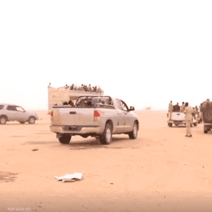 العملية تمت قبل أسبوع على الحدود بين السودان وليبيا.