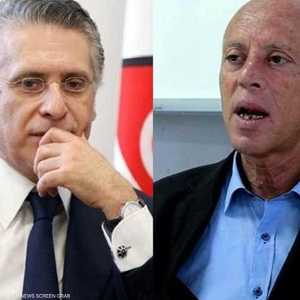 قيس سعيد ونبيل القروي