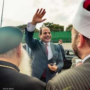 السيسي عند وصوله إلى مصر قادما من نيويورك