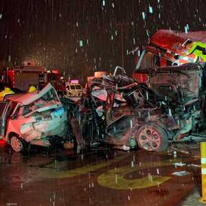 أرشيفية لحادث سير في الصين.