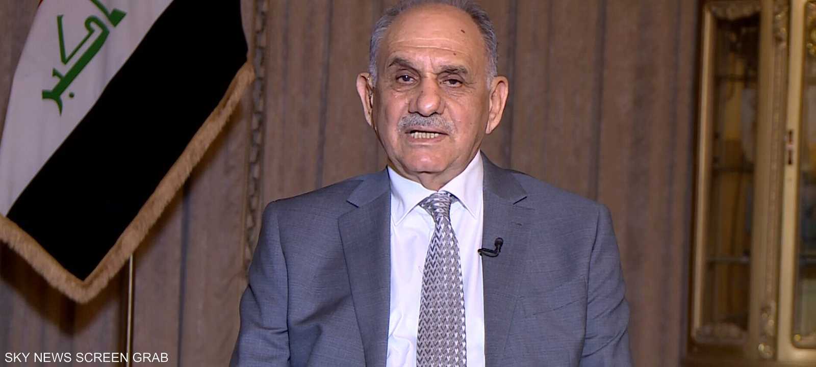 المطلك قال إن القرار ليس قرار رئيس الحكومة عادل عبد المهدي