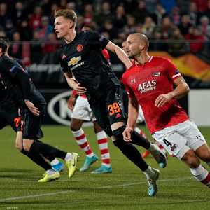 جانب من المباراة