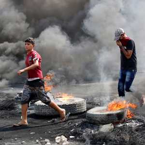 جانب من الاحتجاجات في العراق