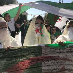 جانب من التظاهرات في الجزائر
