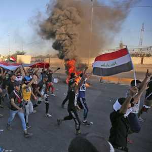 استمرار المظاهرات في العراق