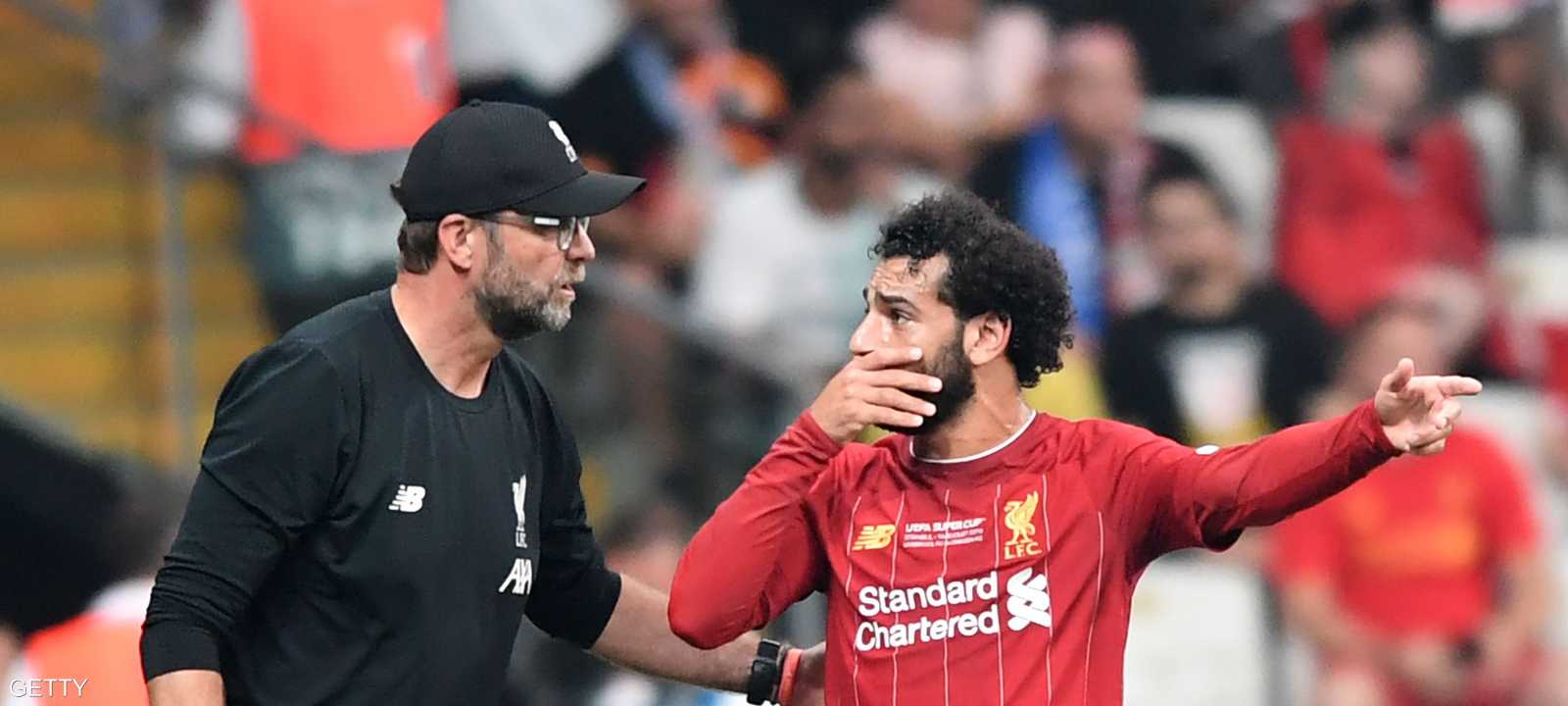 محمد صلاح ويورغن كلوب