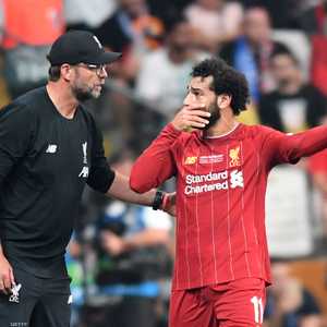 محمد صلاح ويورغن كلوب