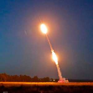 صاروخ انطلق من نظام القبة الحديدية الإسرائيلي