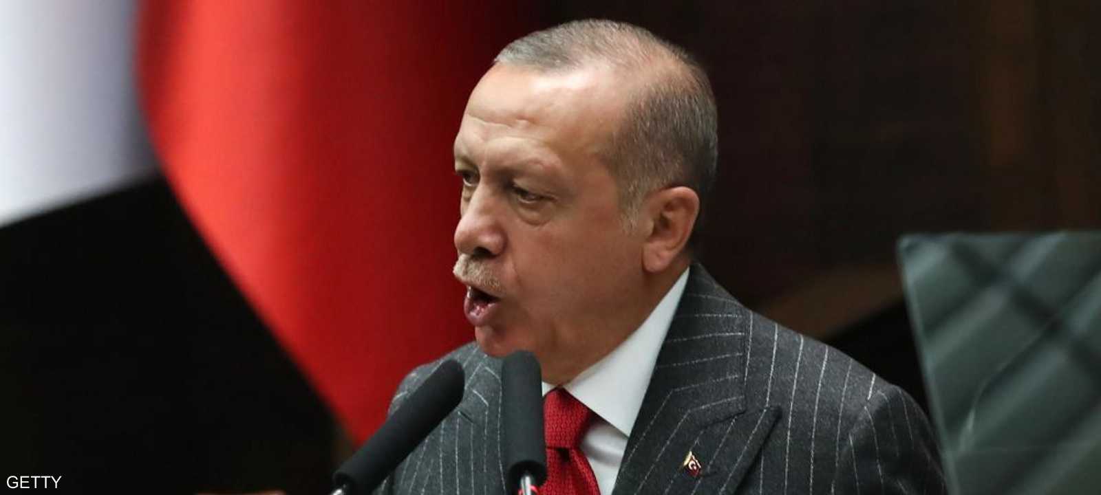 الرئيس التركي رجب طيب أردوغان