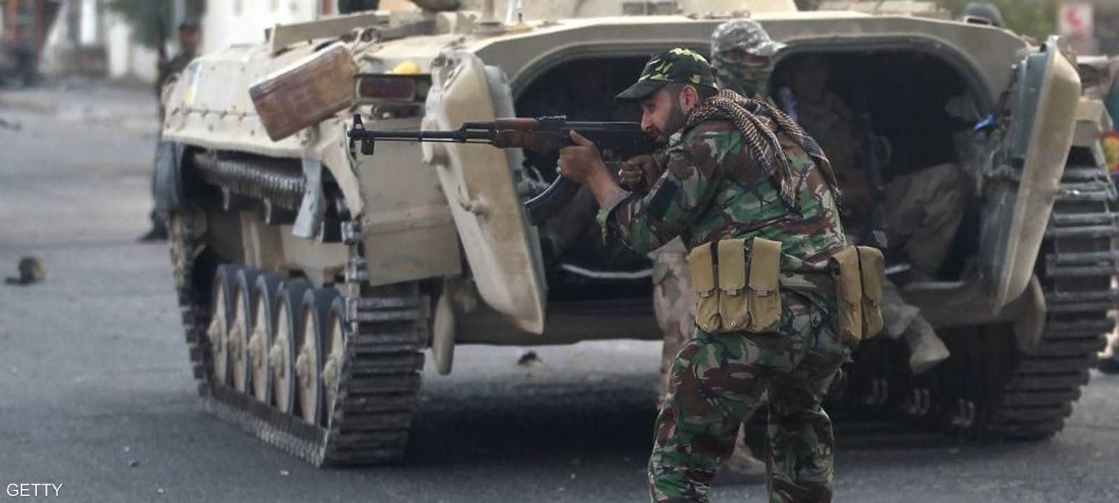 مسلح تابع لميليشيات الحشد الشعبي - أرشيفية