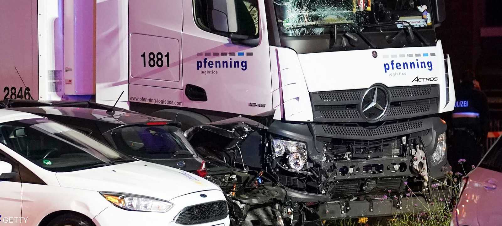 سقط عدد من الجرحى جراء حادثة الصدم