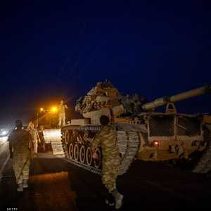 حشود عسكرية تركية قبل اجتياح شمالي سوريا