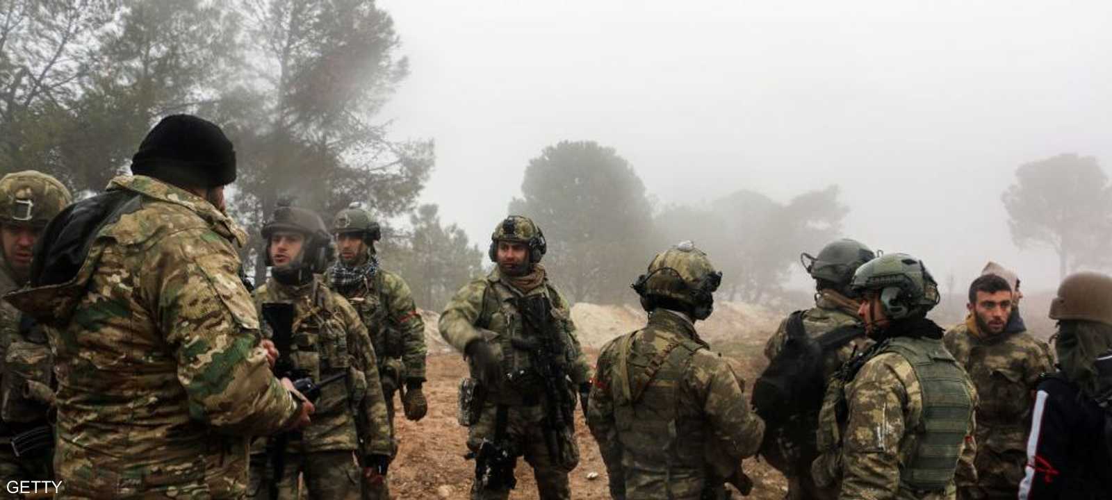 عناصر من الجيش التركي