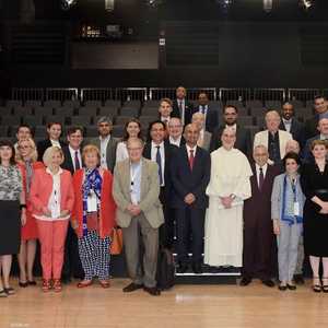 المشاركون في المؤتمر العالمي للتسامح والسلام