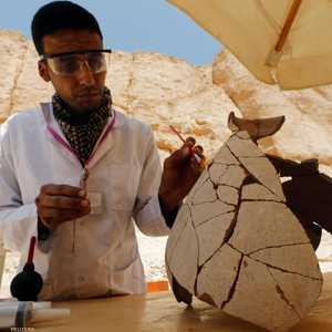 عثر على الورش الخاصة بتصنيع الأثاث الجنائزي لمقابر الملوك