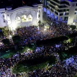 فرحة لمناصري قيس سعيد بالفوز بالانتخابات الرئاسية