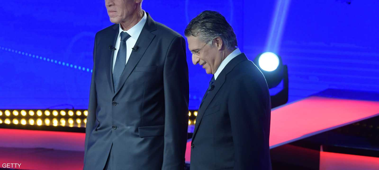 نبيل القروي و قيس سعيد