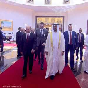 بوتن يصل الإمارات