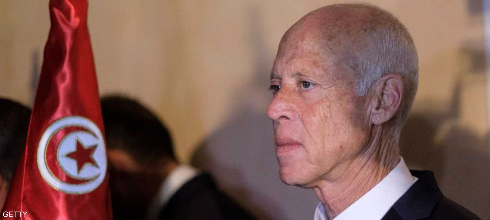 الرئيس المنتخب حديثا لتونس قيس سعيد