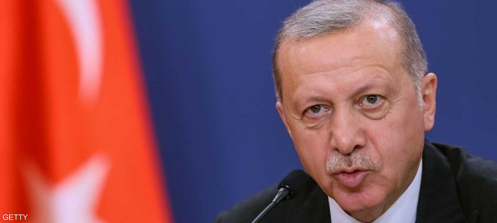 الرئيس التركي رجب طيب أردوغان