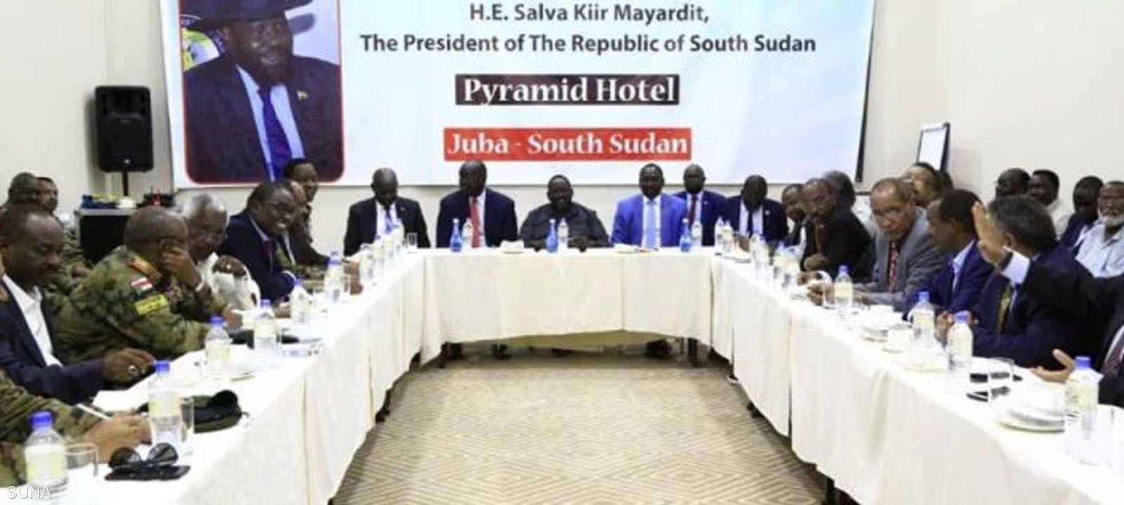 وفدا الحكومة والثورية للمفاوضات يناقشان أجندة المفاوضات