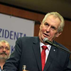 الرئيس التشيكي ميلوش زيمان