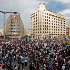 تصاعد المظاهرات في لبنان