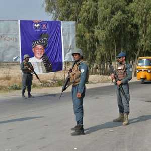 نقطة تفتيش للشرطة الأفغانية