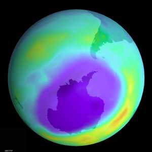 أرشيفية لصورة ثقب الأوزون