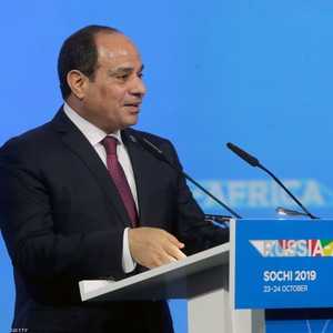 الرئيس المصري عبد الفتاح السيسي