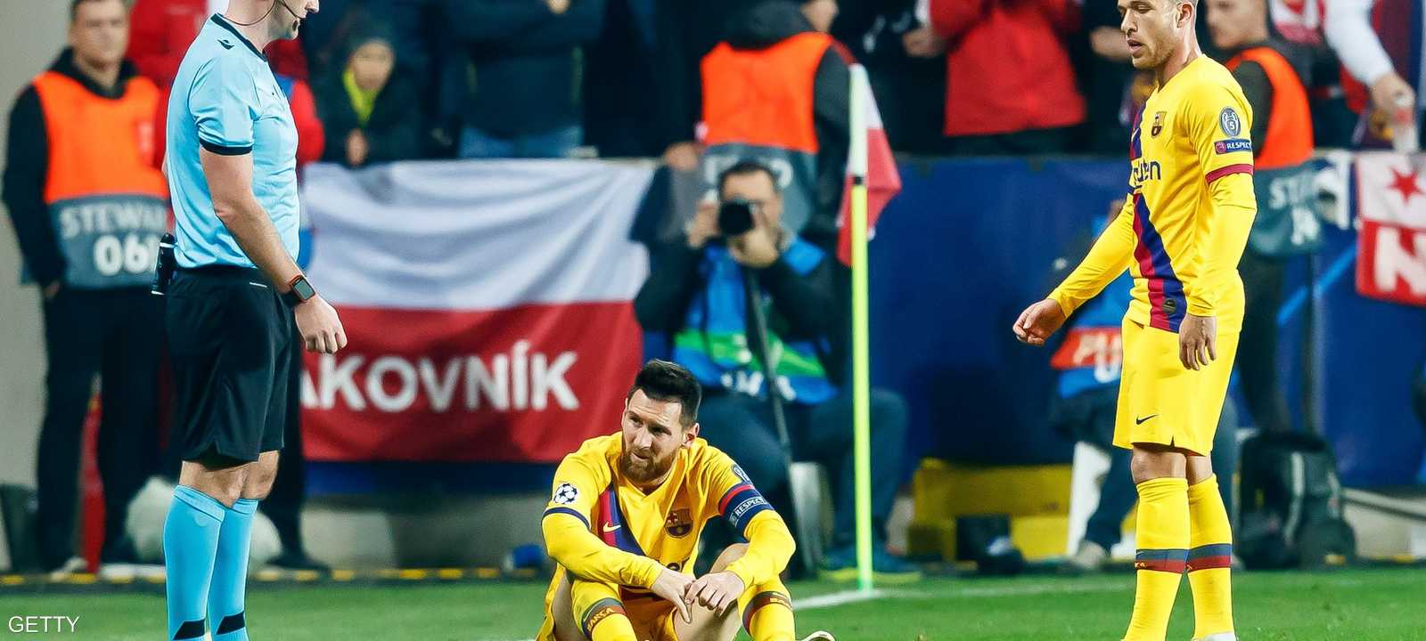 برشلونة لا يقدم الأداء المطمئن لجماهيره أوروبيا